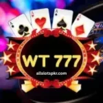 WT777 Game logo with real money gaming features.