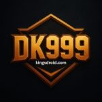 DK999 Game stylish dark-themed gaming logo.