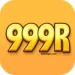 999R Game logo in shiny gold letters with a vibrant background.
