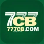 777CB Game logo with bold golden text on a Green Background