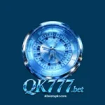 QK777 Game logo with a simple, clean design showing online gaming style.