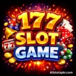 177Slot Game logo with vibrant colors and modern slot machine design.