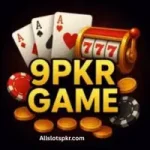 9PKR Game logo with colorful modern design