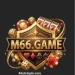 M66 Game colorful logo with gaming controller, coins and fire effects.