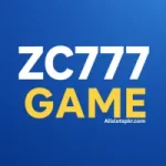 ZC777 Game logo, online gaming platform, real cash rewards.