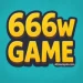 666W Game interface showing slots and card games for real money play.