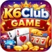 K6Club Game app icon showing cards, poker chips, coins, and a crown with vibrant colors.