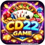 CD22 Game mobile casino app with slot machines, card games, and real cash rewards on Android devices.