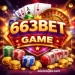 663BET Game mobile app interface showing slot and card games.