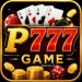 P777 Game casino app logo with cards, chips, and gold coins.
