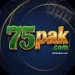 75PAK Game APK interface on Android mobile for online gaming and rewards.