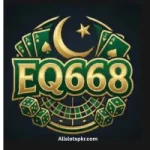 EQ668 Game mobile app interface with colorful gaming features.