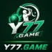 Y77 Game digital logo with sharp neon-style lettering.